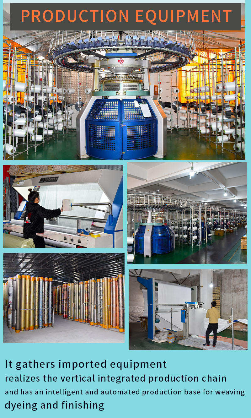 Factory direct sales of new polyester knitted jacquard mattress fabric wholesale