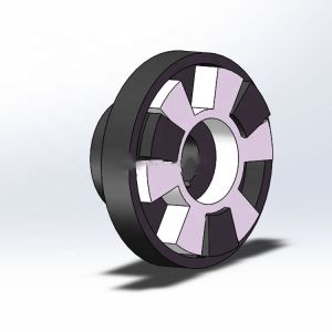 elasticity rubber spider flexible coupling used in water pump