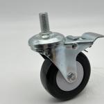 PVC Swivel Medium Duty Caster Wheels Industrial 75MM