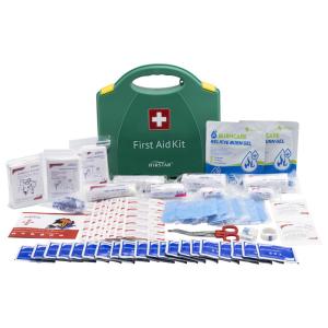 China PP Big Capacity Workplace First Aid Kit Wall Hanging Survival Box factory