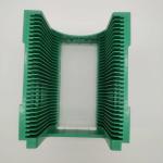 Green PP Wafer Shipping Cassette 30 Slot General And Ultrasonic Cleaning Easy To