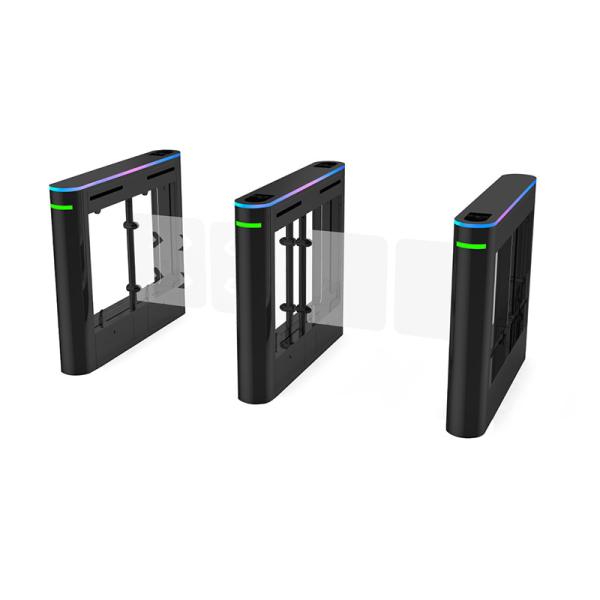 Warehouse Access Control Turnstile Gate Anti-Corrosion Steel and Low Maintenance