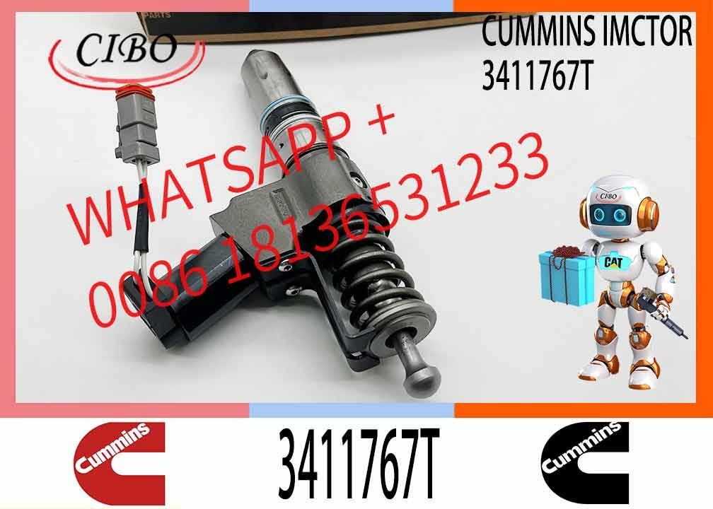 Brand New Diesel Common Rail Diesel Fuel Injector 3411765 3087560 3411767T For Cummins QSN14 N14