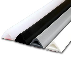 China Silicone Water Retaining Strip Collapsible Threshold for Shower Room and Bathroom factory