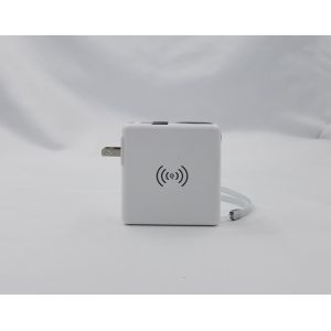 Cell Phone 15W Power Bank Qi Wireless Fast Charger
