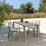 Modern Design Stackable Garden Armrest Chair for Hotel Restaurant Banquet Rattan