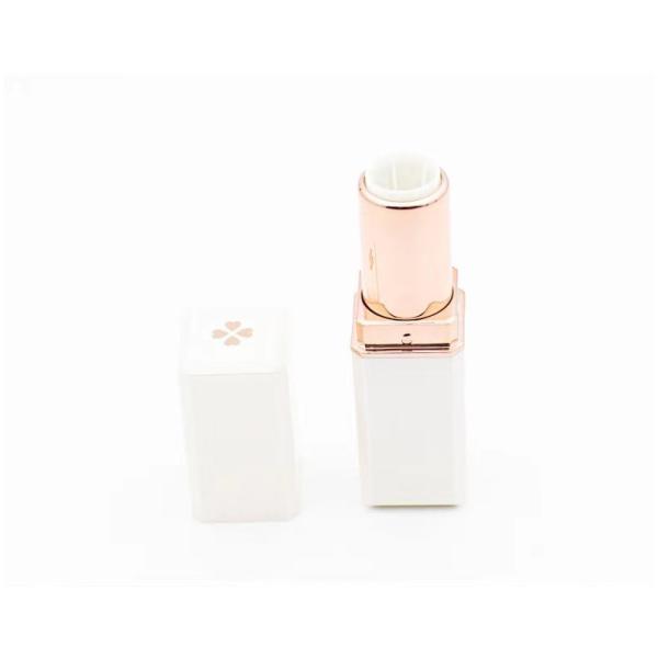 Lipstick Tube With Rubber Seal Screw Plastic Lip Balm Tube For Cosmetic
