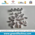 Plastic Lanyard Assessory Metal Crimp for Cable Loop