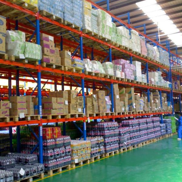 Metal Heavy Duty Beam Pallet Gravity Flow Storage Racks Industrial Storage