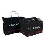 Industrial Food Packaging Custom Logo-Printed Fried Chicken Boxes French Fries