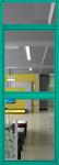 Waterproof Aluminium Door Frame Profile Anodized Surface Long Working Life
