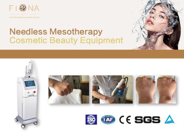Needle Free Mesotherapy Cosmetic Laser Equipment With Electroporation Shrink