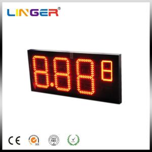 China Professional Electronic Oil Station Led Display Board Price With RF Controller factory