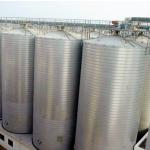5000m3 Mondes Spiral Steel Silo , Galvanized Steel Grain Silo Storage