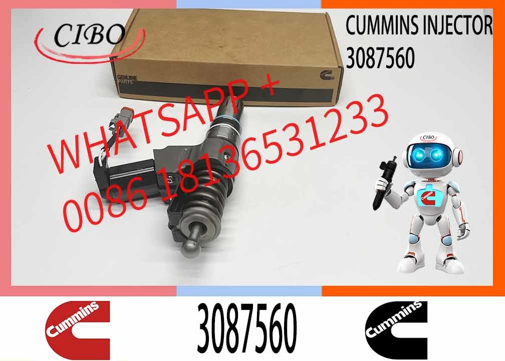 Factory OEM quality Brand New Diesel Common Rail Fuel Injector Assembly 4307516 3087560 4384360 for C ummins N14 engine