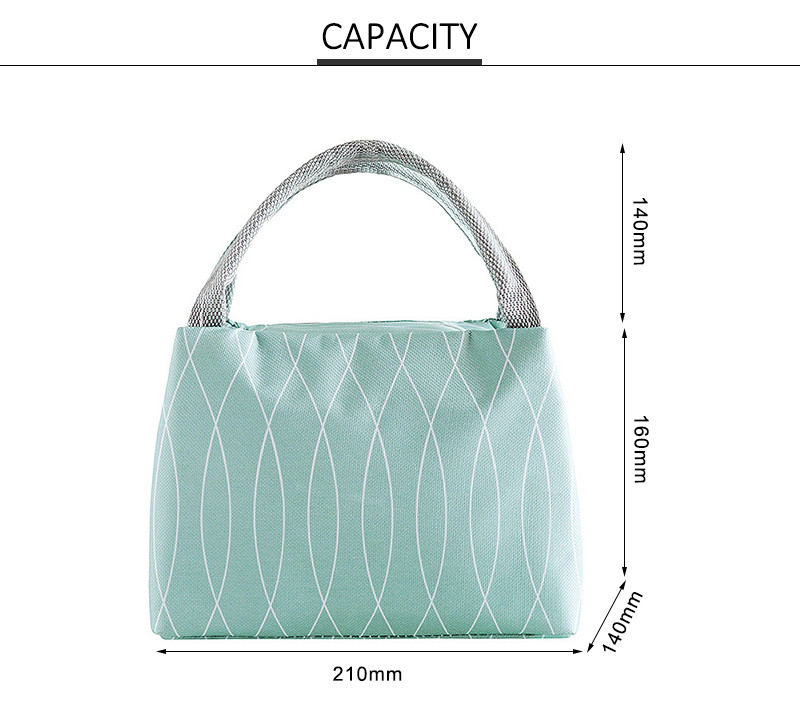 ODM Water Resistant D14cm Insulated Lunch Tote For Women