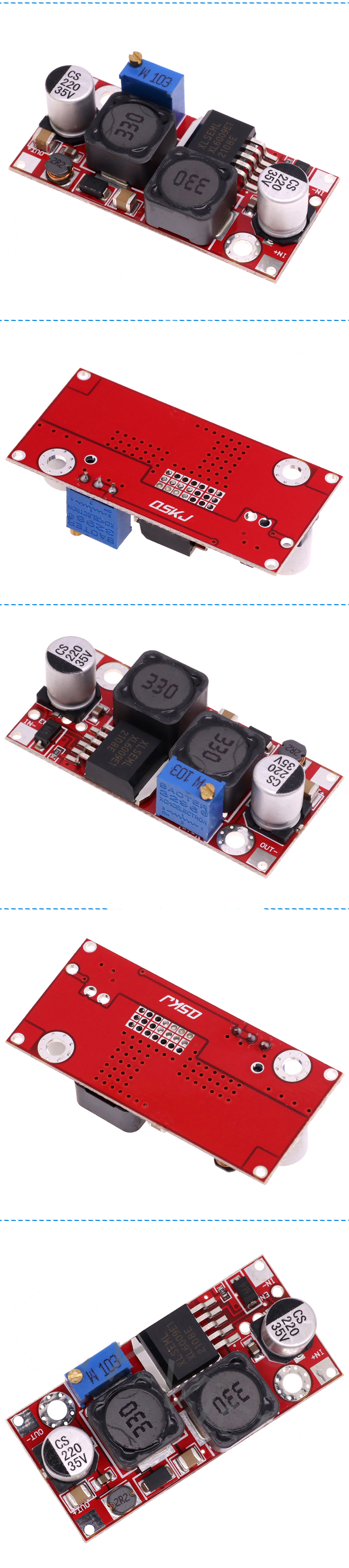 Adjustable 20W 5-32V to 1.2-35V DC-DC Boost Buck Converter Inverter