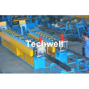 Solar Support Structure Roll Forming Equipment , 1.2 - 1.6 mm Thick Roll Former