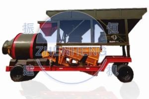 China JZM500 25m3/H Drum Mobile Concrete Batching Plant Construction Equipment factory