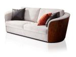 Modern Leather Furniture Best Living Room Quality Sofa W006SF3B