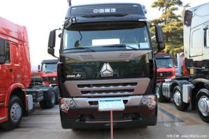 China 420HP Power Used Tractor Trailers , Used Commercial Trucks LHD Drive Mode factory