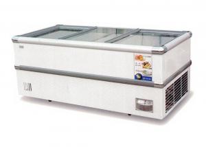 China R134a Static Cooling Island Chest Freezer Manual Defrosting on sale