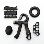 Adjustable Hand Grip Strengthener Set Counting Grip with Five Fingers Rehabilita
