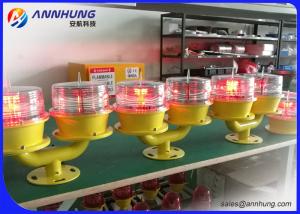 China 32cd Light Intensity Aviation Obstruction Light With Dedicated Lithium Ion Battery factory