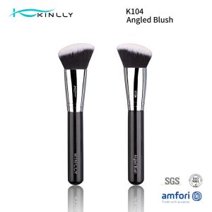 China OEM ODM Angled Blush Brush Full Coverage WIth Copper Ferrule on sale