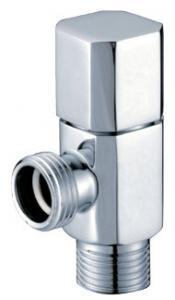 China Square Brass Chrome-Plated Angle Valves With Slow-Open Switch on sale