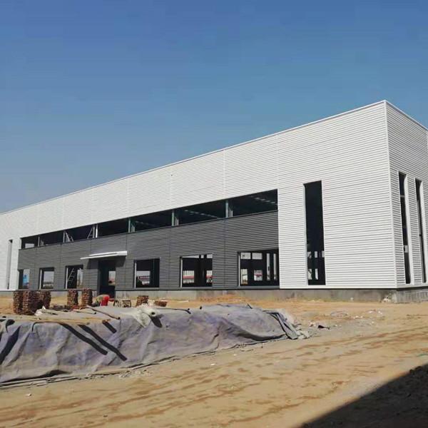 China Weld H Beam Structural Portal Prefabricated Steel Structure Logistics Warehouse factory