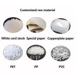 Customized PVC Vinyl Safety Tag Waterproof Tear Resistant UV Resistant Fast