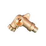 Corrosion-Resistant Brass Inlet Connector for Outdoor Water Heaters
