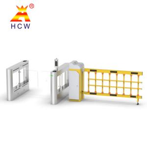 China Luxury Small Swing Turnstile Gate RS485 / RS232 communication For Community Scenic Gym factory