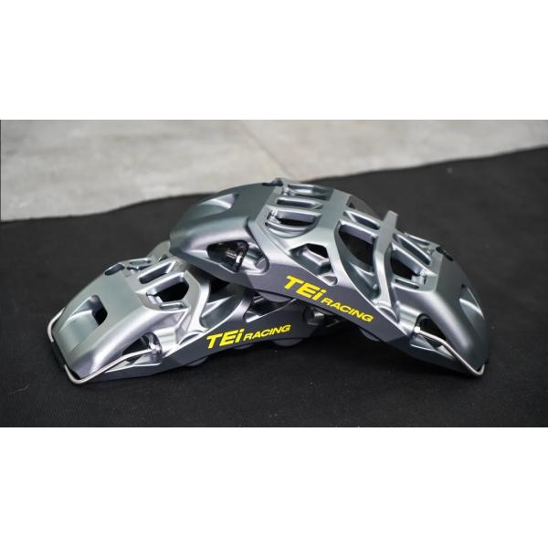 Front Big Brake Kit 6 Piston Caliper With 355x32mm Rotor BBK Auto Brake System For Cadillac ATS-L 18 Inch Car Rim