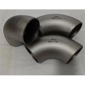 China 90 Degree Long / Short Radius Titanium Elbow With Grade 1 / 2 / 5 / 7 factory