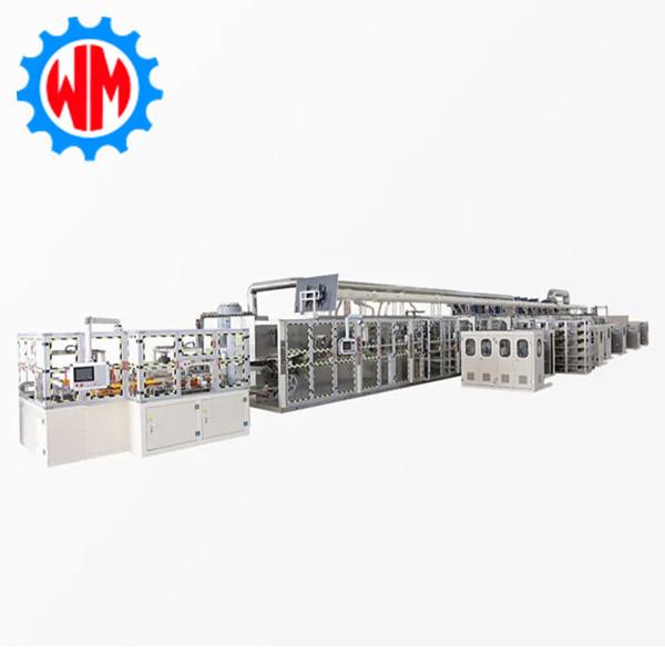 Intelligent Control High Speed Big Ring Waist Baby Diaper Making Machine