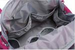 Polyester Cute Baby Diaper Backpack Rose Color Eco Friendly Advantage