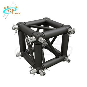 China Box Corner Aluminum Spigot Truss Six Ways High Hardness 50mm Diameter factory