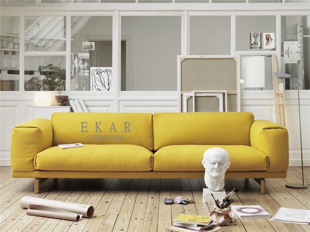 Latest Living Room Furniture Fabric 3 Seater Sofa ZZ-T-014