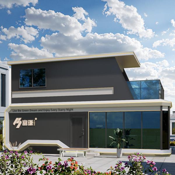 Perimeter Mobile Ecocapsule Tiny House Modern White Color For Village