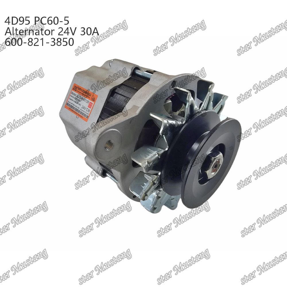 Alternator 4D95 PC60-5 24V 30A 600-821-3850
