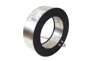 China Large Size Industrial Slip Ring Inner Bore 280mm 6x40A 8xSignal Coper Graphite IP54 factory