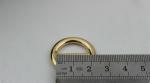 Bag hardware accessories manufacturer 25 mm / 20 mm gold metal adjustable buckle