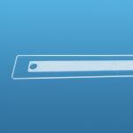 Customized Fused Silica Quartz Glass Plate Transparent Frosted Bores