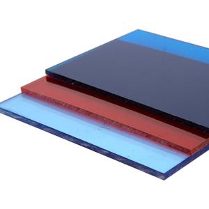 China Sun Sheets Unbreakable Fireproof Plastic Glass Polycarbonate clear PC Roofing Sheet for Greenhouse factory