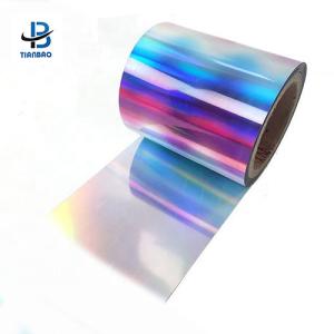 China Silver Gold Metalized PET Film Color Sequin PVC Decorative Film Logo Customized Logo factory