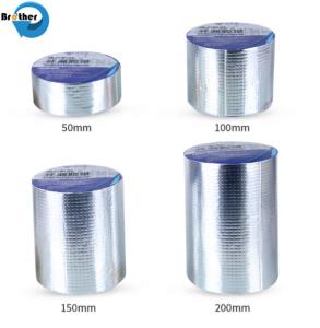 China Aluminum Surface Waterproof Membrane Butyl Rubber Roof Waterproof Tape factory