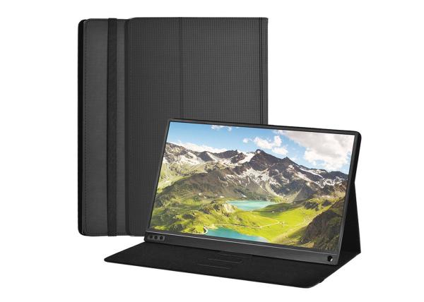 1080P HDMI 15.6'' LCD Video Brochure Portable Monitor Gaming Monitor For PS4