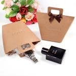 Bulk Festival Gift Brown Kraft Paper Bags For Food Snacks Packaging Shopping